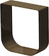 Ferplast Swing 1 Extension Base/Extension 16x15.5cm. made of Plastic in Brown Color 16 x 15.5 x 16cm