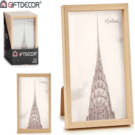 Gift Decor Κορνίζα Πλαστική Καφέ