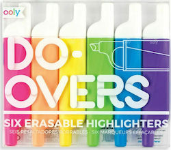 Ooly Do-Overs Marker Unterstreichen Sie Set 6 Farben