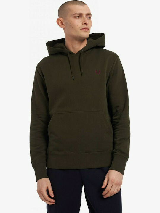 Fred Perry Ανδρικό Φούτερ με Κουκούλα 