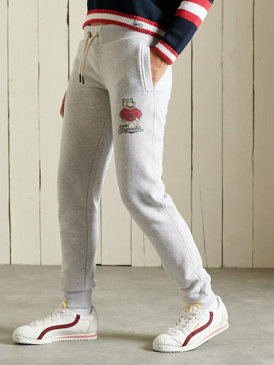 Collegiate Sweatpants Jogger Gray