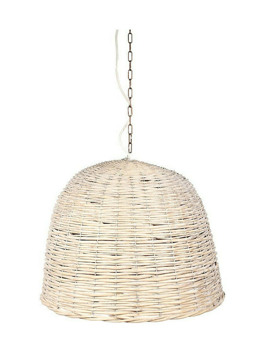 Pendant Light Single-Light for Socket E27 Beige