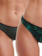 Bamboo Damen Brasilien 2Pack Grün