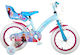 Disney Frozen 2 Bicicletă Copii BMX Albastru Deschis 14"