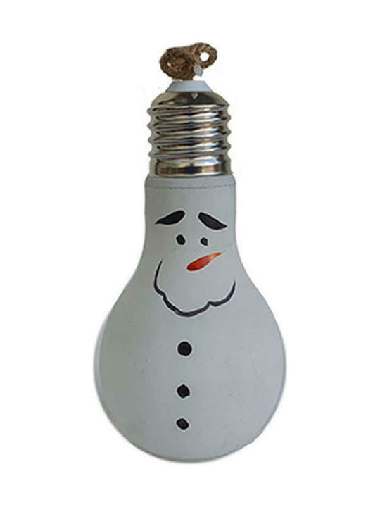 Atmosphera Illuminated Christmas Figure SNowman Height 18cm with Music