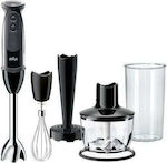 Braun MultiQuick 5 Vario MQ 5237 Hand Blender with Stainless Rod 1000W Black