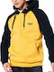 Ovin Vintage Sweatshirt with Hood Yellow