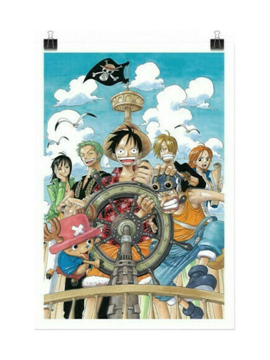 Luffy der Kapitän - One Piece, Anime, Poster, 15 x 20 cm.