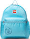 Lego Tribini Joy Emoji School Bag Backpack Kindergarten in Blue color