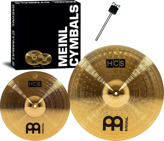 Meinl Σετ Πιατινιών HCS Basic Cymbal (14" Hi-Hat, 18" Crash/Ride)
