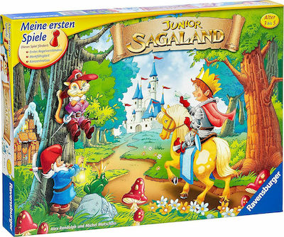 Ravensburger Board Game Junior Sagaland for 2-4 Players 3+ Years (EN)