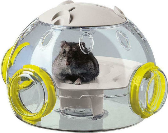 Ferplast Αξεσουάρ για Κλουβιά για Hamster Nagetier Laborhaus 22,5x20,7x14,3cm Gelb