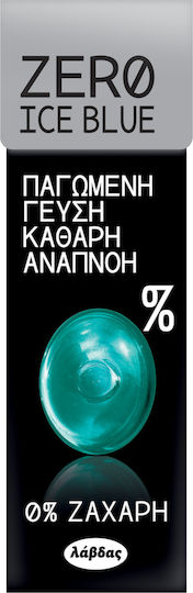 Lavdas Zero Candies with Ice Blue Flavour No Added Sugar 12pcs 32g