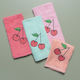 Palamaiki Cherries Σετ Βρεφικές Πετσέτες Πολύχρωμες 4τμχ Βάρους 380gr/m²