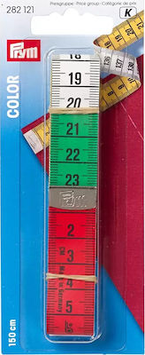 Prym Measuring Tape Tri-color 150cm x 1.9cm. 282121