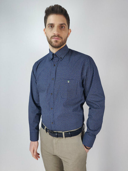 Long-sleeved Shirt Navy Blue