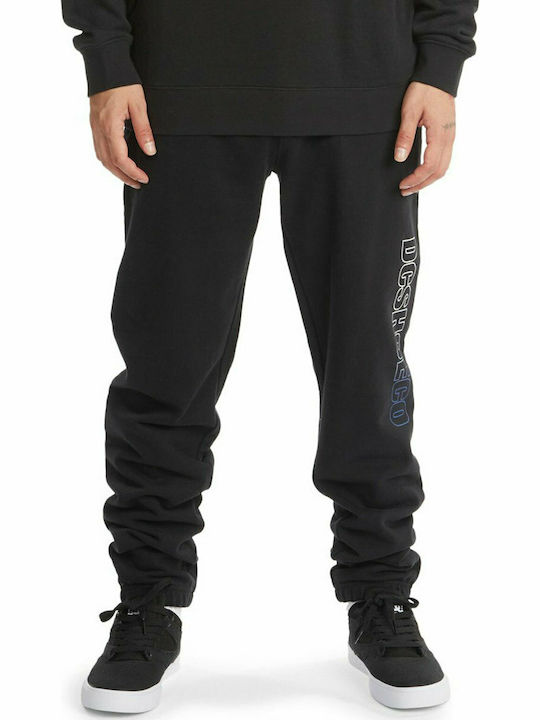 DC Downing Franchise Men's Sweatpants with Rubber Black