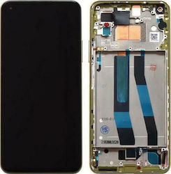 Οθόνη με Πλαίσιο για Mi 11 Lite 5G (Κίτρινο)