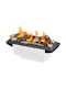 Dimplex Cassette 600L Logset Floor Electric Fireplace 125W 41x18cm Black