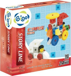 Gigo Building Block Μίνι Αυτοκίνητα for 3+ years 51pcs