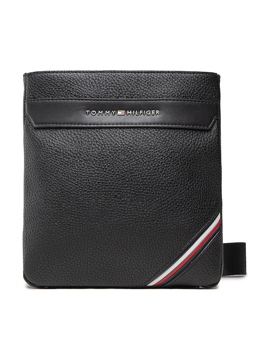 Tommy Hilfiger Downtown Mini Herrentasche Schulter / Crossbody Schwarz