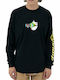Virtual Nermality Herren Sweatshirt Jacke Schwarz