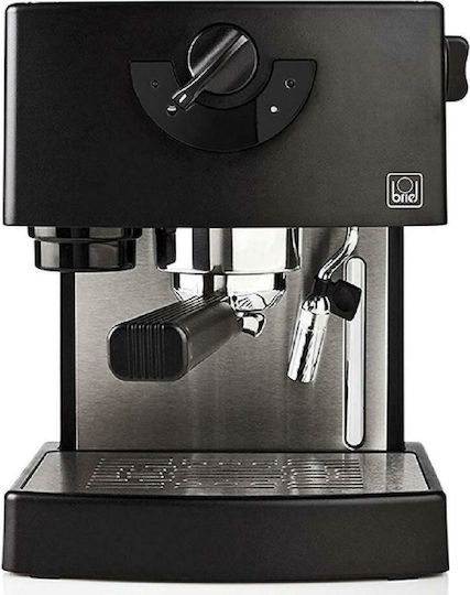 Briel ES74 Μηχανή Espresso 1260W Πίεσης 19bar Μαύρη