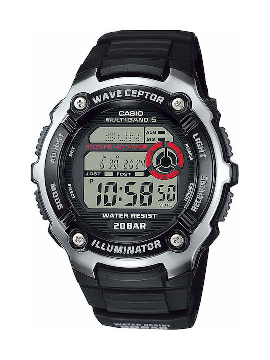 Casio Ψηφιακό Ανδρικό Ρολόι 47.7mm Μπαταρίας με...