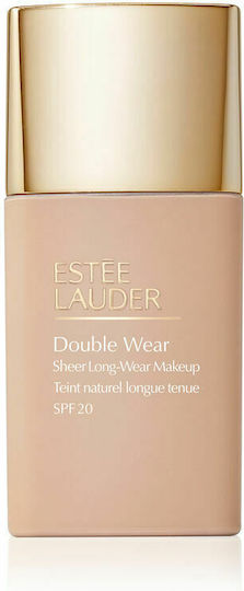 Estee Lauder Double Wear Sheer Long-Wear Лилаво Фон дьо тен SPF20 2c3 Fresco 30ml