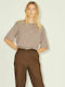 Women's Oversized T-shirt Brown