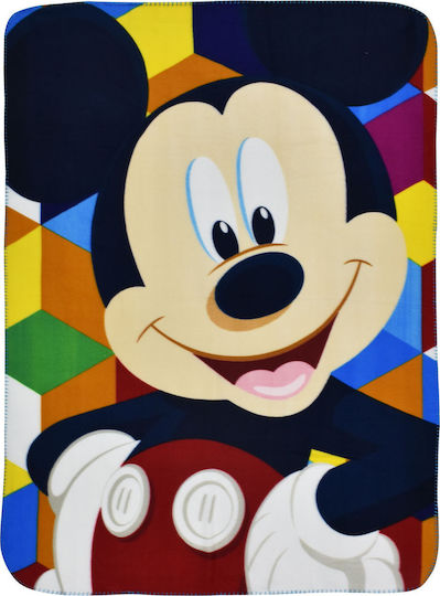 Stamion Cot Blanket Mickey Mouse 100x140cm Stamion Cot Blanket Mickey Mouse 100x140cm