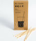 BeMyFlower Straws Beige 100pcs