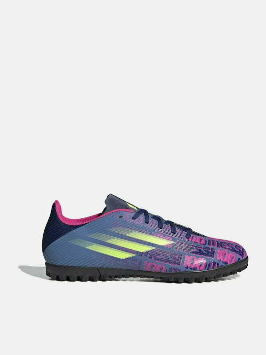 Adidas X Speedflow Messi.4 TF Χαμηλά Ποδοσφαιρικά Παπούτσια με Σχάρα Πολύχρωμα