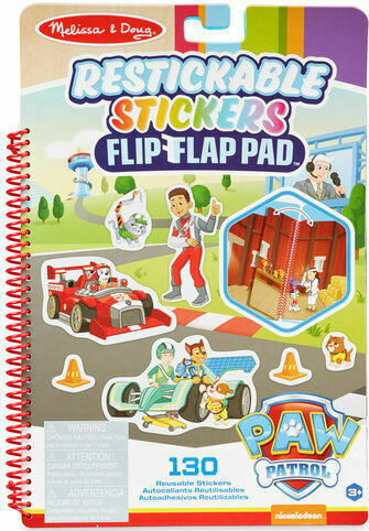Melissa & Doug Албум със стикери Flip-Flap Pad Paw Patrol за Деца 3+ години+ Години