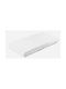 Sensillo Baby Crib Fitted Flannel Sheet White 70xcm