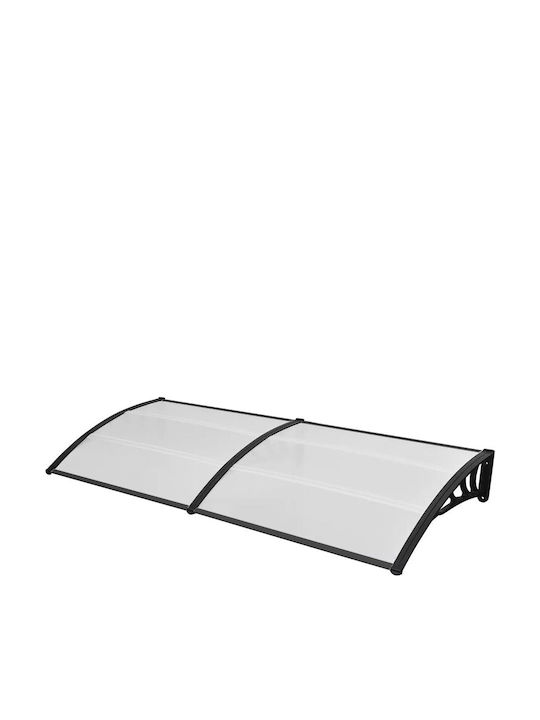 Vesta Acoperiș Policarbonat Ușă / Fereastră Lățime 200xAdâncime 80cm