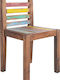 Столички Трапезария Recycled Wood 4бр 45x45x85бр