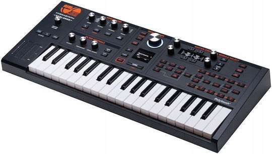 Ashun Sound Machines Synthesizer Hydrasynth Explorer με 37 SemiWeighted Πλήκτρα Μαύρο