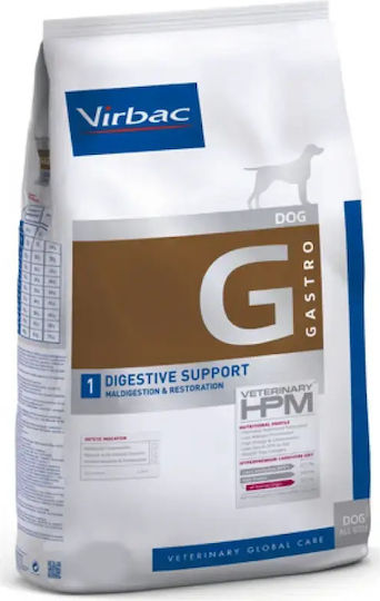 Virbac Gastro Digestive Support 12kg Hrană Uscată Dietetic pentru Câini Adulţi cu Pui și Carne de porc