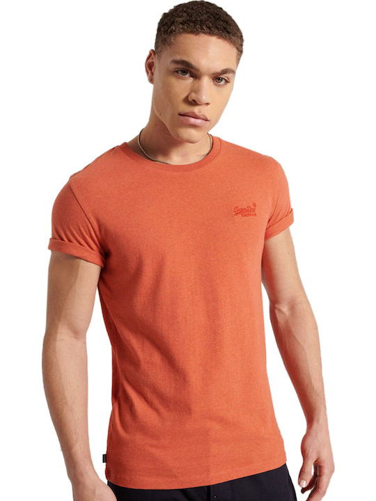 Superdry T-shirt Πορτοκαλί
