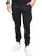 Yes Design 10018B Men's Trousers Cargo Black