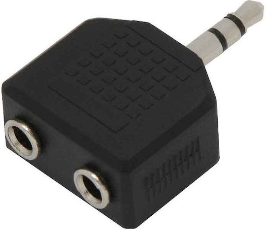 Blow Μετατροπέας 3.5mm male σε 3.5mm 2x female 1τμχ DM-0606P
