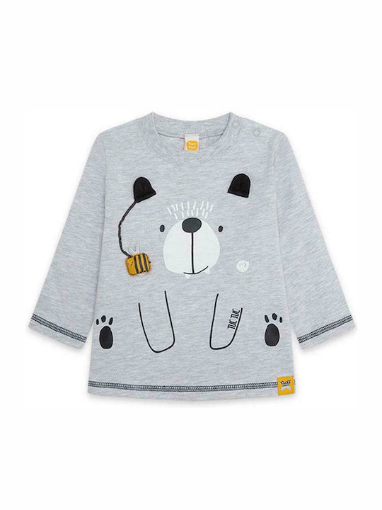 Kids' Shirt Long Sleeve Gray