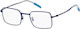 Tommy Hilfiger Metallisches Brillengestell Blau...