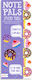 Legami Milano Donuts & Cupcakes Sticky Bookmark