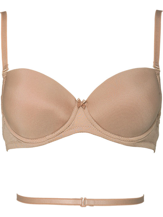Miss Rosy C Bra without Padding Beige