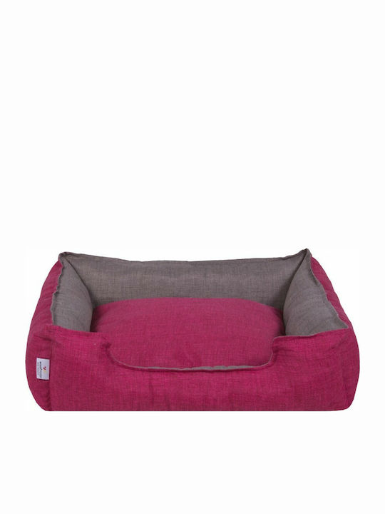 Woofmoda 912-1201 Καναπές Κρεβάτι Σκύλου Μπορντό 64x48εκ.