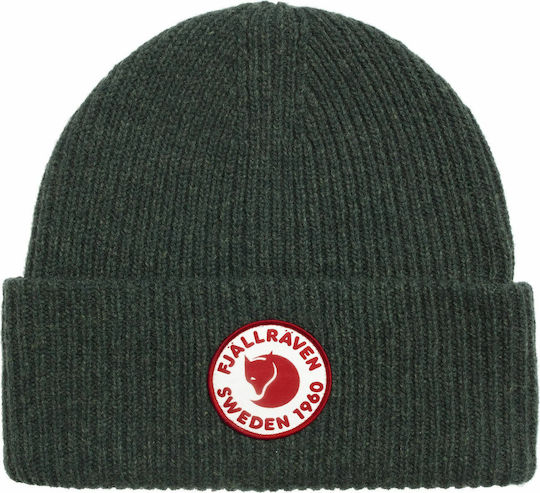 1960 Logo Beanie Beanie with Rib Knit in Gray color
