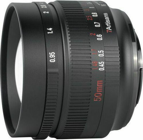 7artisans Crop Φωτογραφικός Φακός Photoelectric 50mm F/0.95 Σταθερός για Micro Four Thirds (MFT) Mount Black