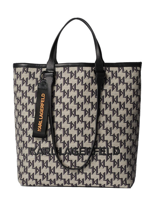 Karl Lagerfeld K Monogram 216W3042 Women's Shopper Shoulder Bag